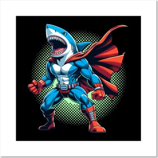 Mighty Marine Punch: Destroyer Shark Posters and Art